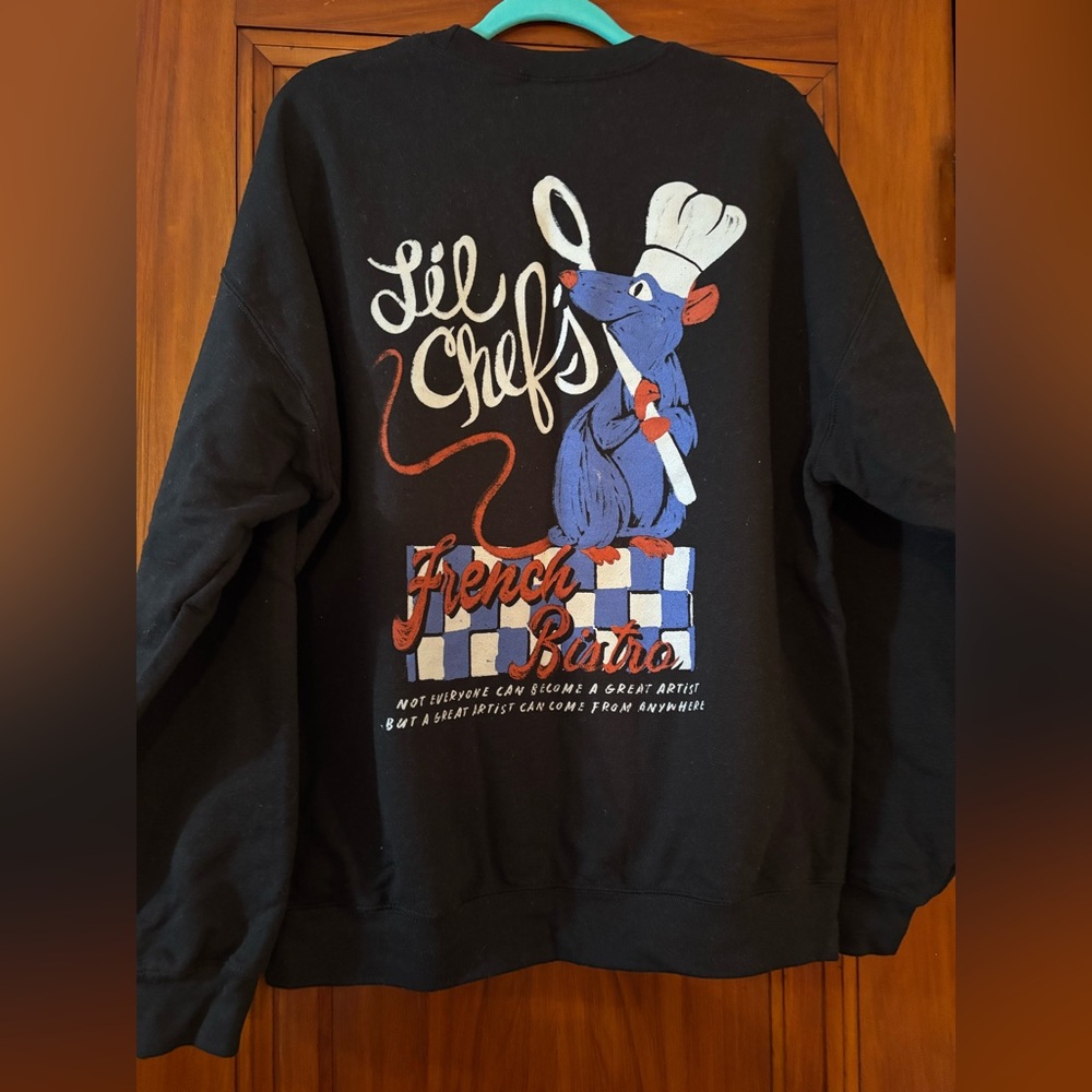 Lil Chef’s Bistro Ratatouille Remy Crewneck Sweater - NWOT